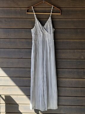 Nwot Ardene Jumpsuit White and Black Striped